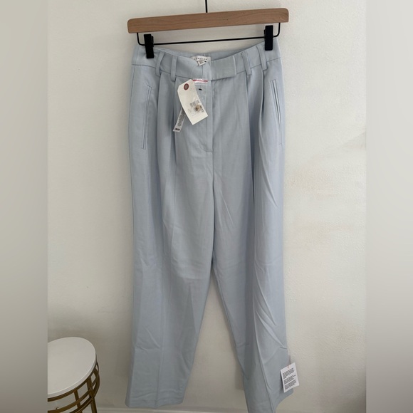 NEW TOPSHOP NORDSTROM TAILORED WIDE LEG PANTS - Picture 4 of 4